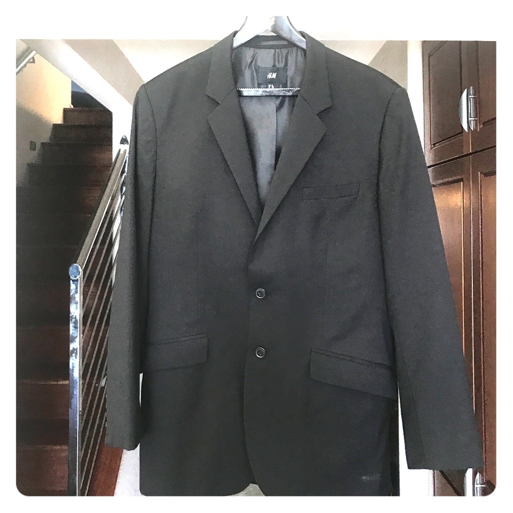 H&M Black Suit Jacket (Jacket Only)